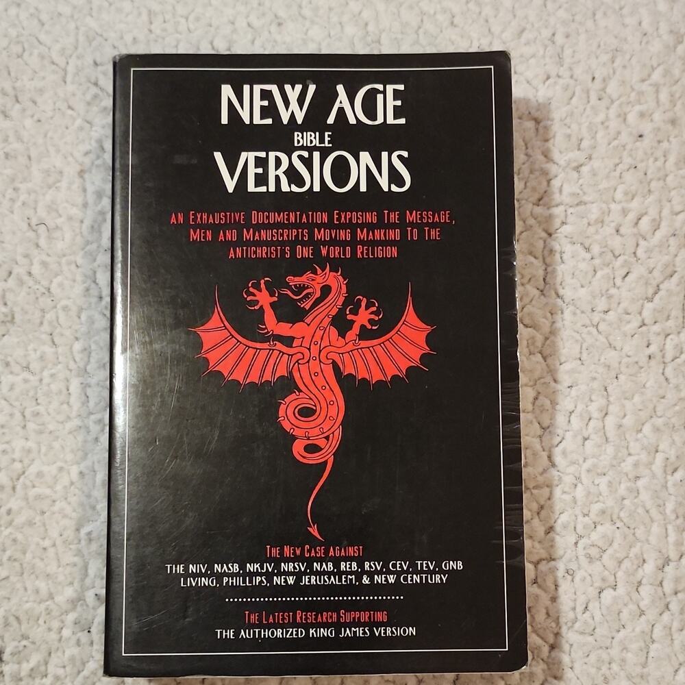 New Age Bible Versions by Gail A. Riplinger PB A.V. Publications Christianity